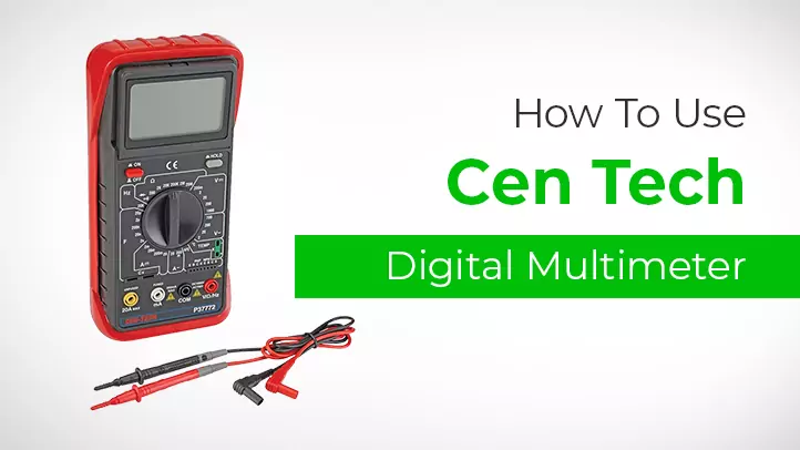 how to use a cen tech digital multimeter