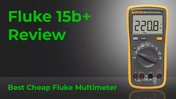 Digital Multimeter Meter warranty 1y New! FLUKE 15B F15B