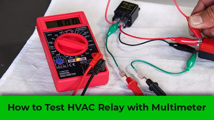 how to test hvac relay with multimeter