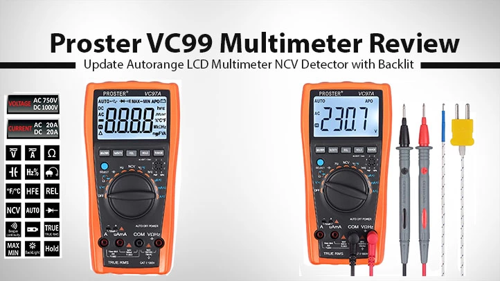 proster vc99 digital multimeter review